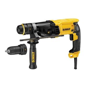 Perfurador Dewalt sdsplus 800w - mandril + punho + maleta de transporte - d