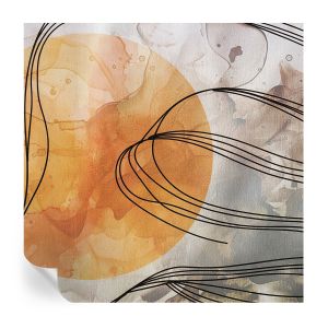 Papel de parede vinílico abstração harmoniosa 250x250 tulup
