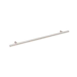 Puxador, aço inox para mobiliário, dist entre centros  288 mm