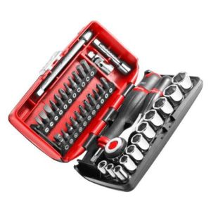 Jogo soquetes 1/4" r.360nano - 37 pçs