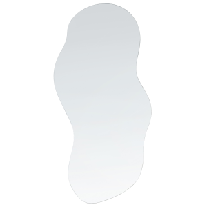 Espelho auxerre 40 cm 80 cm prateado