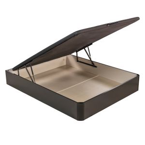 Sommier com arrumação 180x190cm wts preto 31cm abertura frontal montagem
