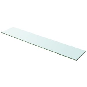 Prateleira de vidro 100x20 cm transparente