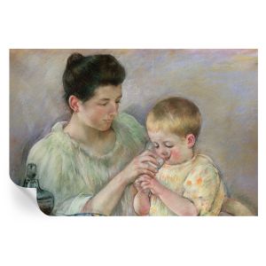 Papel de parede adesivo cuidados parentais 104x152 tulup