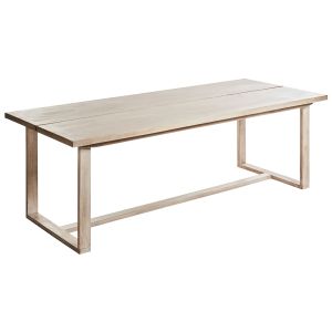Mesa de jantar madeira de acácia castanho azzanello