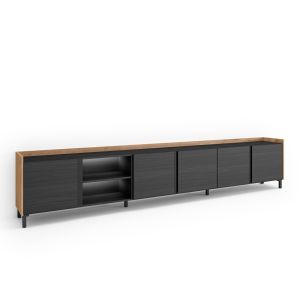 Móvel de tv, 309x35x61cm, LED rf4709