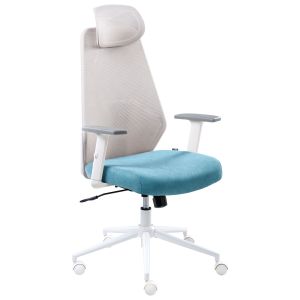 Cadeira de escritório oryn azul esverdeado