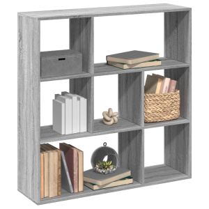 Estante divisória 102x29x103,5 cm deriv. Madeira cinza sonoma