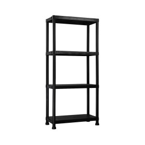 Estante de resina com 4 prateleiras de 131x61x31cm 100kg 7house