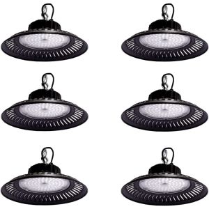 Pack 6x LED bell ufo 100w 6000k série eco