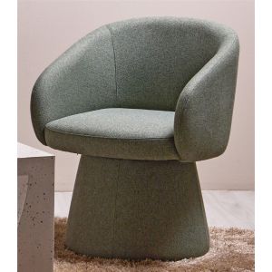 Poltrona giratória anewa t.tex verde 64x63x78 cm