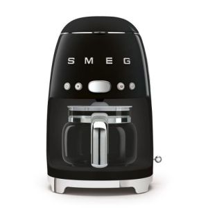 Cafeteira com filtro smeg dcf02bleu - 10 xícaras - 1050w - década de 1950 -