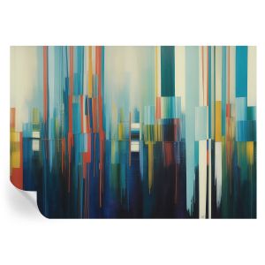 Papel de parede adesivo listras abstratas 208x146 tulup