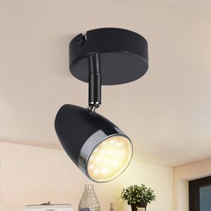 Nettlife luminária de teto LED cinza  8x13.5