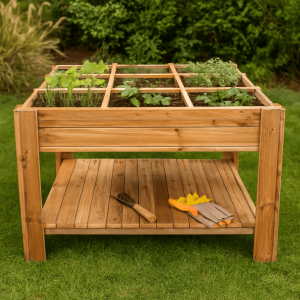 Horta urbana- mesa de cultivo tura vidahuerto 120x80x80 cm