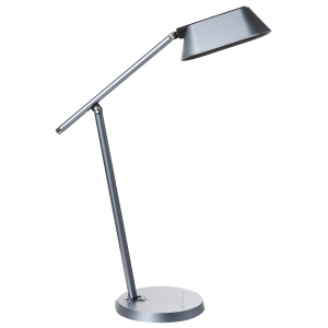Candeeiro de secretária LED leonis com regulador de intensidade cinzento