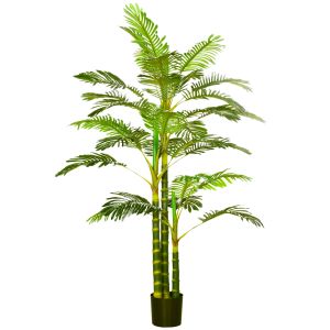 Planta artificial peva verde 19.5x19.5x190cm