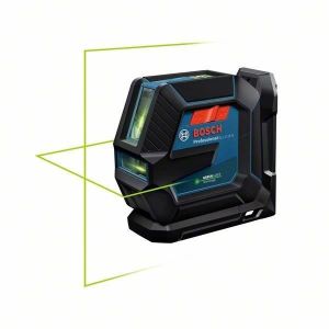 Laser de linha verde gll 2-15 g com suporte lb 10 - Bosch - 0601063w00