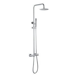 Conjunto chuveiro termostático gênova cromo-imex