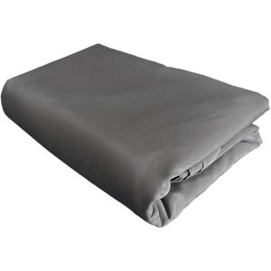 Cortina para pérgula bioclimática <<kensington>> - 3 x 6 m - cinzento