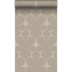 Origin papel de parede ornamento bege 50 x 900 cm