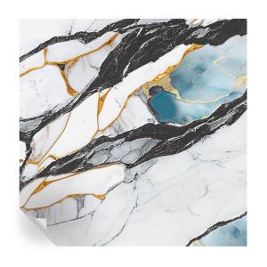 Papel de parede autocolante mármore elegante 250x250 tulup