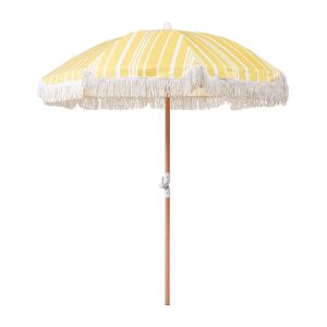 Guarda-sol de jardim 150 cm mondello amarelo