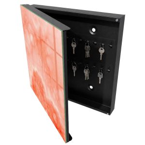 Caixa para chaves decorativa 30x30x5, abertura à esquerda tulup