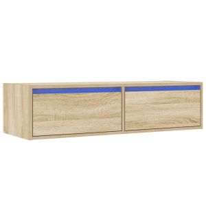 Móvel de tv - helloshop26 - 100 x 35,5 x 25 cm - iluminação LED rgb persona