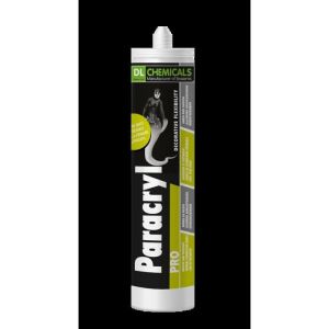 Mastique acrílico paracryl pro dl chemicals - 300 ml - branco - 100595