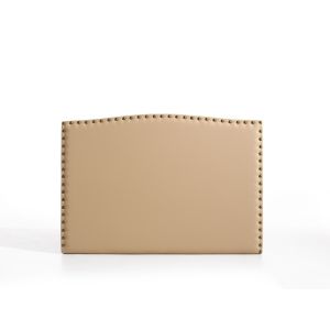 Cabeceira ambar para cama de 105 de polipiel camel 115x115x8. Matris