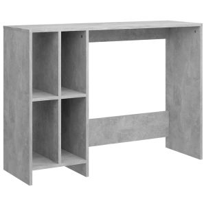 Secretária 102,5x35x75 cm derivados de madeira cinzento cimento
