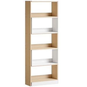 Estante 111,5x23,8x163,7 cm color marrón Homcom