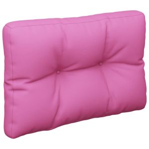 Almofadão paletes 60x40x12 cm tecido rosa
