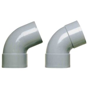 Cotovelo macho/fêmea - girpi - 67°30 - PVC - diâmetro 100mm - interior