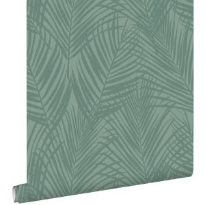 Estahome papel de parede folhas de palmeira 53 cm x 10.05 m 139302