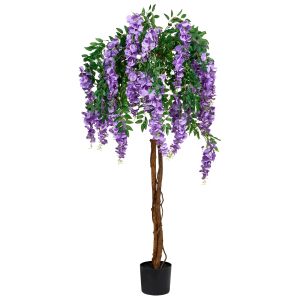 Planta artificial wisteria tree 150 cm verde