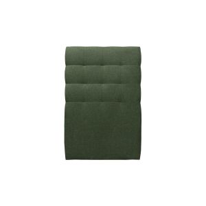 Cabeceira estofada de 90 cm - tela fosca kaki tecido verde - verde caqui