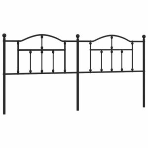 vidaXL cabecero de metal negro 193 cm