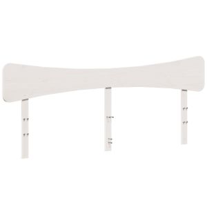 vidaXL cabecero de cama madera maciza de pino blanco 200 cm