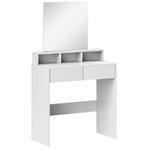 Toucador 75x38x135 cm color blanco Homcom, casa - quarto