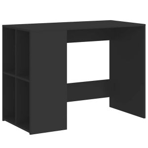 Secretária 102x50x75 cm derivados de madeira preto