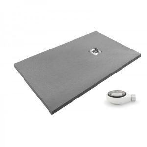 Base de duche airstone cinza ral 7037 90x140