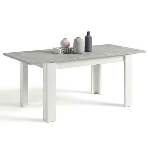Mesa de jantar extensível 140-190x90 cm sira