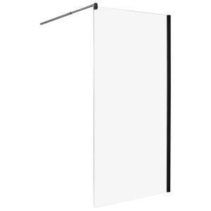 Painel de duche ahaus 100 x 190 cm preto