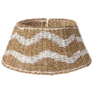Saia para árvore de natal hiver 60 cm aLGa natural