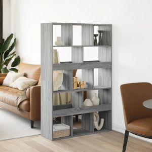 Divisória 100x33x156,5 cm derivados de madeira cinzento sonoma