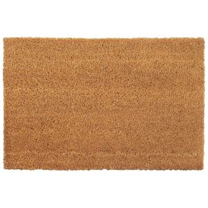 Tapete de porta 40x60 cm fibra de coco tufada natural pt4088
