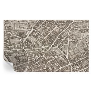 Papel de parede adesivo labirinto urbano 416x254 tulup