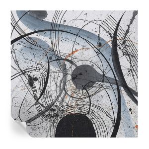 Papel de parede autocolante abstração expressiva 250x250 tulup